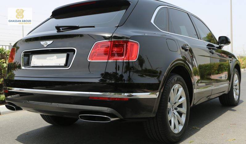 Bentley Bentayga 2018 MY European Specs full