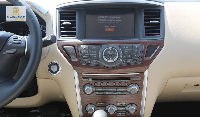 Certified Vehicle with warranty; Nissan Pathfinder 3.5L (GCC Spec) for sale( code : 41254) ممتلئ